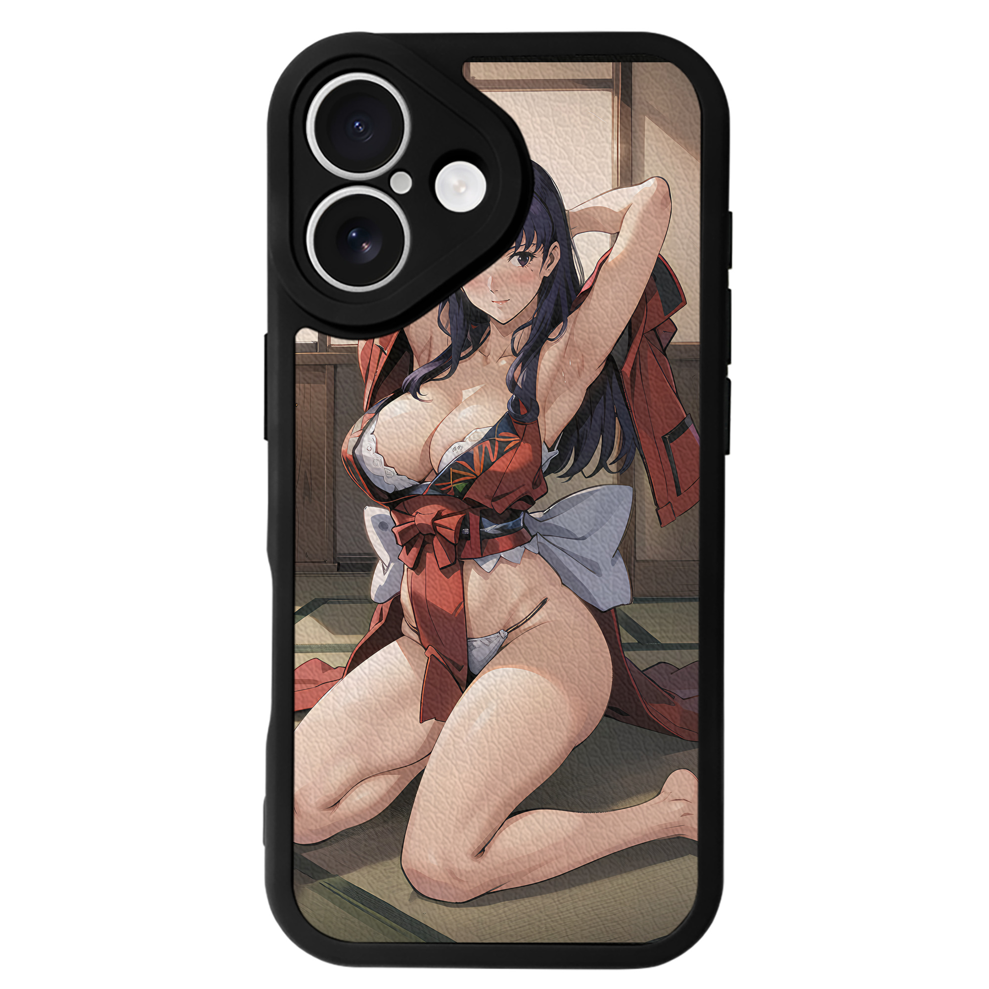 （画像用） EVA 新世紀エヴァンゲリオン 【iPhone 16シリーズ対応】シリコンスマホケース（レザー調） 材質：シリコン